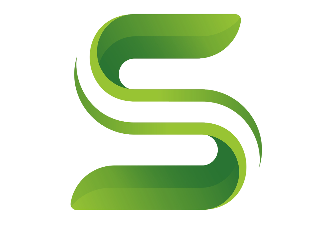 Logo firmy SOLAND specjalisty od fotowoltaiki w Płocku, przedstawiające literę S.